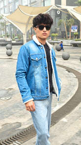 Mens Blue denim jacket
